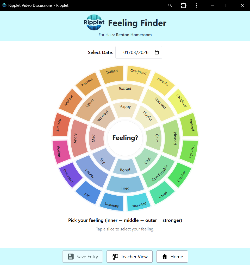 Feeling Finder screenshot