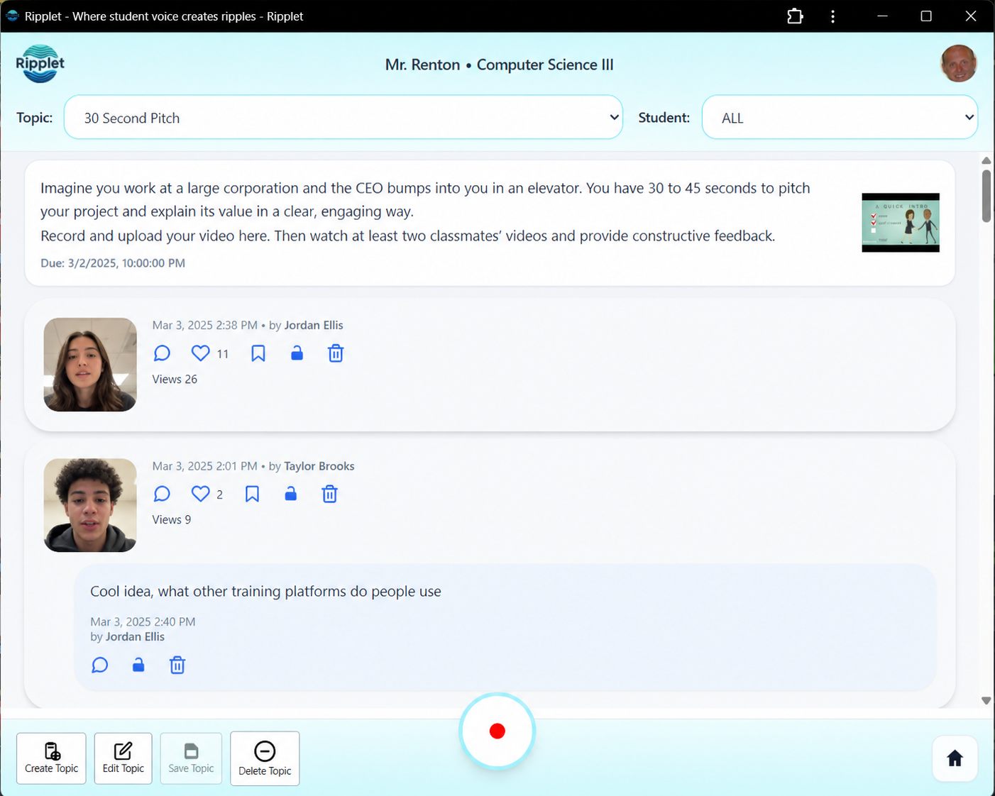 Ripplet screenshot preview